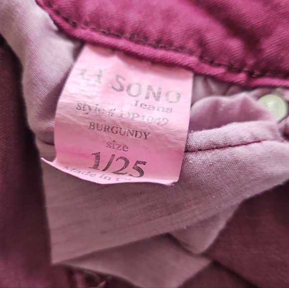 Burgundy Pants - Picture 5 of 5